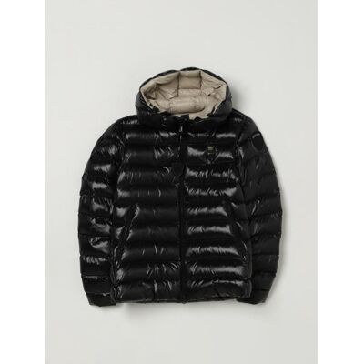 Blauer Piumino Adams con cappuccio Nero Taglia 8 Blauer Piumino Adams con cappuccio Nero Taglia 8