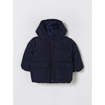 Boss Piumino con cappuccio Blue Navy Taglia 3 Boss Piumino con cappuccio Blue Navy Taglia 3