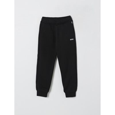 Boss Pantalone jogging in misto cotone Nero Taglia 8 Boss Pantalone jogging in misto cotone Nero Taglia 8