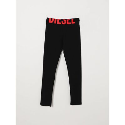 Diesel Leggings in cotone stretch Nero Taglia 14 Diesel Leggings in cotone stretch Nero Taglia 14