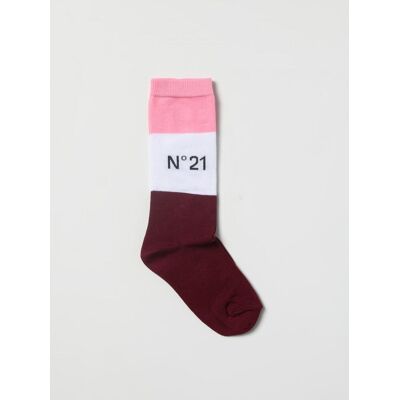 N° 21 Calze in cotone Rosa Taglia 1 N° 21 Calze in cotone Rosa Taglia 1
