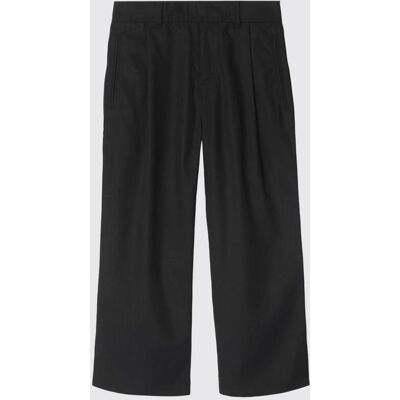Burberry Pantalone in misto cotone Nero Taglia 10 Burberry Pantalone in misto cotone Nero Taglia 10