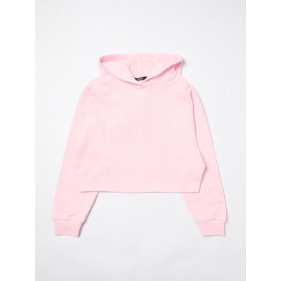 Balmain Felpa cropped in cotone Rosa Taglia 13 Balmain Felpa cropped in cotone Rosa Taglia 13