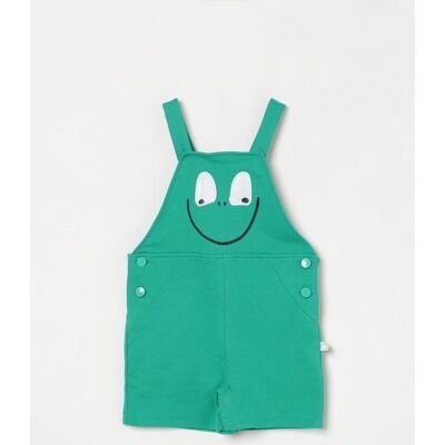 Stella McCartney Salopette in cotone Verde Taglia 6M Stella McCartney Salopette in cotone Verde Taglia 6M