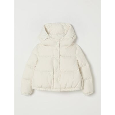 Moncler Piumino con cappuccio in nylon Beige Taglia 18M Moncler Piumino con cappuccio in nylon Beige Taglia 18M