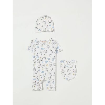 Marni Coordinato in cotone stampato Bianco Taglia 3M Marni Coordinato in cotone stampato Bianco Taglia 3M