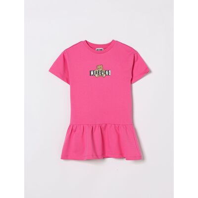 Moschino Abito in cotone con stampa Teddy Azalea Taglia 6 Moschino Abito in cotone con stampa Teddy Azalea Taglia 6