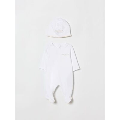 Balmain Coordinato in cotone Bianco Taglia 1M Balmain Coordinato in cotone Bianco Taglia 1M