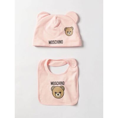 Moschino Set in cotone Teddy Rosa Taglia 1 Moschino Set in cotone Teddy Rosa Taglia 1