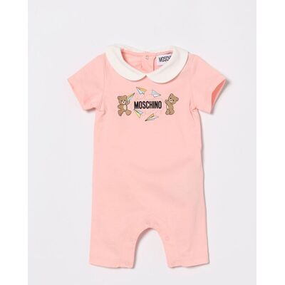 Moschino Tuta in cotone Rosa Taglia 3M Moschino Tuta in cotone Rosa Taglia 3M
