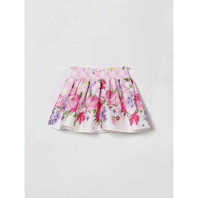 Monnalisa Gonna mini in cotone con stampa floreale Fantasia Taglia 10 Monnalisa Gonna mini in cotone con stampa floreale Fantasia Taglia 10