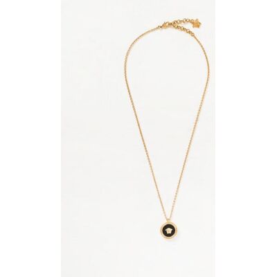 Versace Collana Medusa in ottone con ciondolo Oro Taglia OS Versace Collana Medusa in ottone con ciondolo Oro Taglia OS