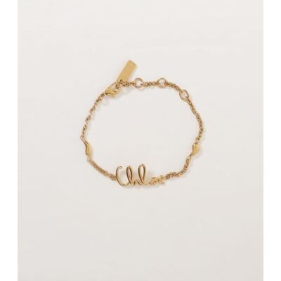 Chloé Bracciale Iconic Chloè in ottone Oro Taglia OS Chloé Bracciale Iconic Chloè in ottone Oro Taglia OS