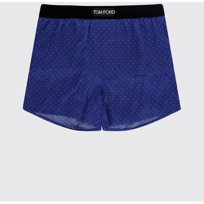 Tom Ford Boxer in seta stretch Royal Taglia S Tom Ford Boxer in seta stretch Royal Taglia S