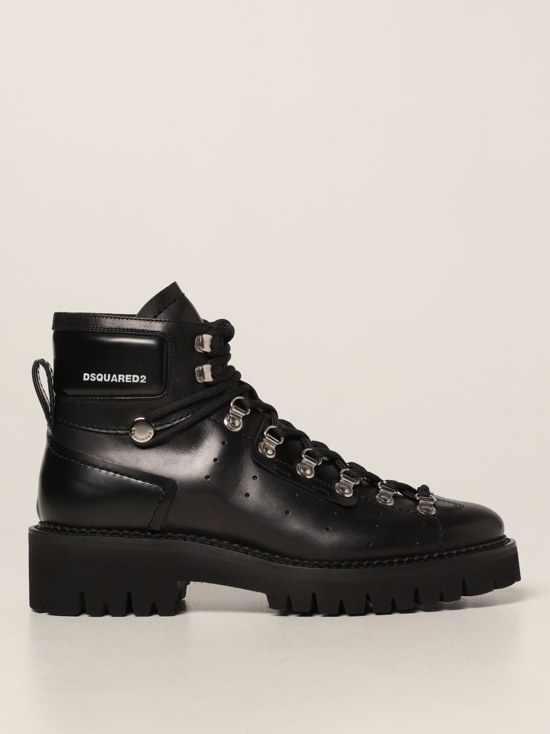 Dsquared2 Stivaletto Trekking Dsquared2 in pelle