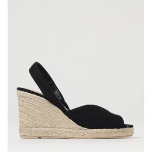 Castañer Sandalo Brisa in canvas di cotone Nero Taglia 40 Castañer Sandalo Brisa in canvas di cotone Nero Taglia 40