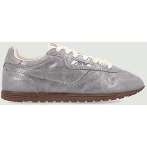 Autry Sneakers Windspin in camoscio laminato Grigio Taglia 41 Autry Sneakers Windspin in camoscio laminato Grigio Taglia 41