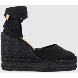 Castañer Espadrillas Carina in canvas di cotone Nero Taglia 38 Castañer Espadrillas Carina in canvas di cotone Nero Taglia 38