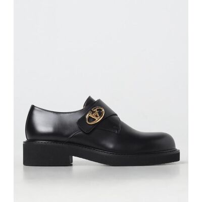 Valentino Garavani Monk Strap VLogo Signature in pelle Nero Taglia 36 Valentino Garavani Monk Strap VLogo Signature in pelle Nero Taglia 36