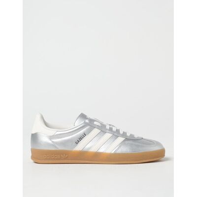 Adidas Sneakers Gazelle in pelle laminata Argento Taglia 9 Adidas Sneakers Gazelle in pelle laminata Argento Taglia 9