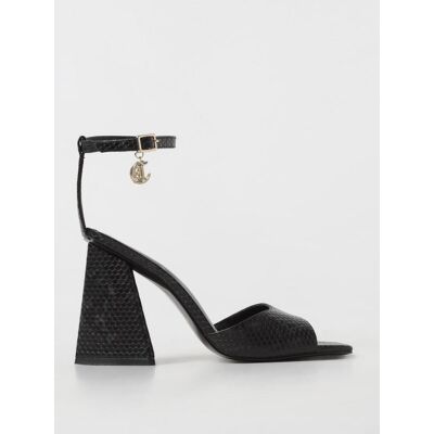Just Cavalli Sandalo in pelle sintetica stampa pitone Nero Taglia 38 Just Cavalli Sandalo in pelle sintetica stampa pitone Nero Taglia 38