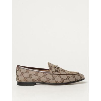 Gucci Mocassino in tessuto GG Supreme Beige Taglia 36½ Gucci Mocassino in tessuto GG Supreme Beige Taglia 36½