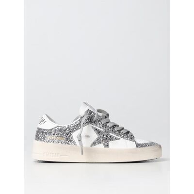 Golden Goose Sneakers Silver & White Stardan - 80185 - Sneakers Golden Goose Sneakers Silver & White Stardan - 80185 - Sneakers