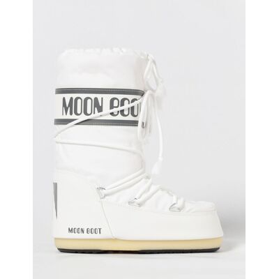 Moon Boot Stivale da neve in nylon imbottito e gomma Bianco 1 Taglia 31 Moon Boot Stivale da neve in nylon imbottito e gomma Bianco 1 Taglia 31