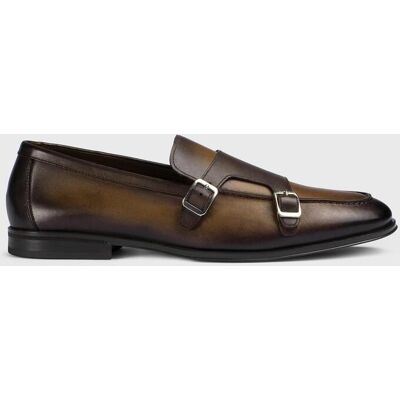Doucal's Monk Strap in pelle Moro Taglia 42 Doucal's Monk Strap in pelle Moro Taglia 42