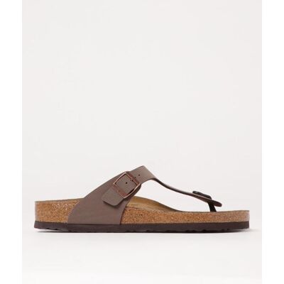 Birkenstock Sandalo Gizeh in Birko-Flor Marrone Taglia 39 Birkenstock Sandalo Gizeh in Birko-Flor Marrone Taglia 39