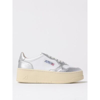 Autry Sneakers Medalist Platform in pelle Argento Taglia 40 Autry Sneakers Medalist Platform in pelle Argento Taglia 40