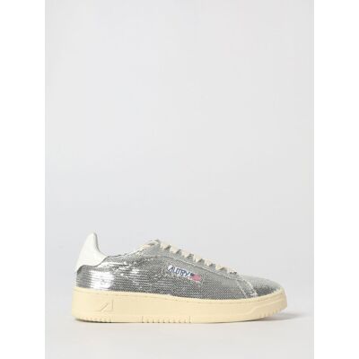 Autry Sneakers Dallas in paillettes e pelle Antracite Taglia 35 Autry Sneakers Dallas in paillettes e pelle Antracite Taglia 35