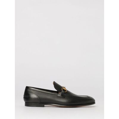 Gucci Mocassino Jordaan in pelle con morsetto Horsebit Nero Taglia 9 Gucci Mocassino Jordaan in pelle con morsetto Horsebit Nero Taglia 9