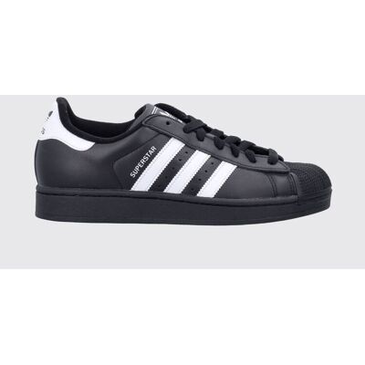 Adidas Sneakers Superstar II in pelle Nero Taglia 4 Adidas Sneakers Superstar II in pelle Nero Taglia 4