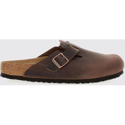 Birkenstock Mules Boston in pelle oliata Marrone Taglia 41 Birkenstock Mules Boston in pelle oliata Marrone Taglia 41