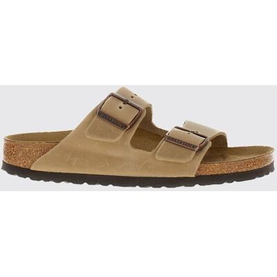 Birkenstock Sandalo Arizona in pelle oliata Beige Taglia 41 Birkenstock Sandalo Arizona in pelle oliata Beige Taglia 41