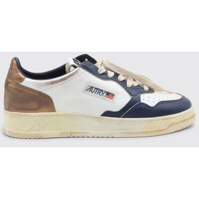 Autry Sneakers Medalist Super Vintage Low in pelle used Bianco Taglia 41 Autry Sneakers Medalist Super Vintage Low in pelle used Bianco Taglia 41