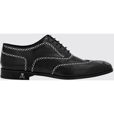 Philipp Plein Derby in pelle con micro borchie Nero Taglia 45 Philipp Plein Derby in pelle con micro borchie Nero Taglia 45