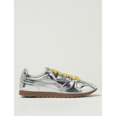 Autry Sneakers Windspin in vernice laminata Argento Taglia 36 Autry Sneakers Windspin in vernice laminata Argento Taglia 36