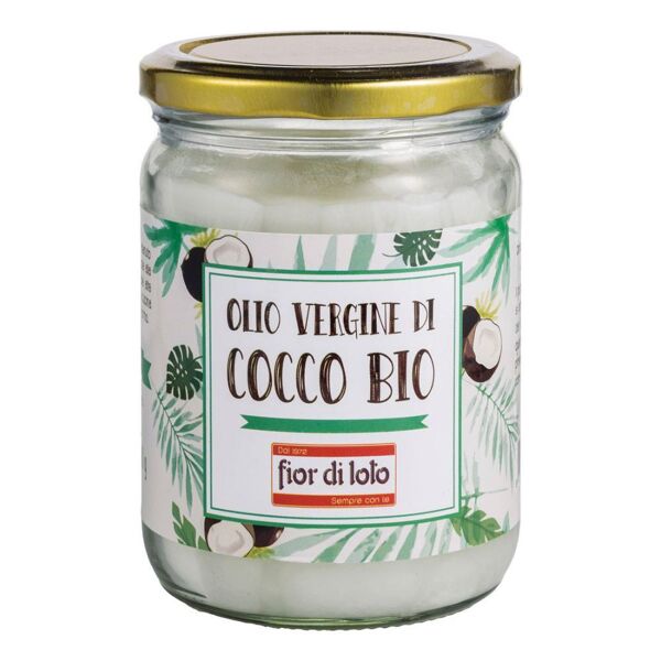 biotobio srl fior di loto olio vergine di cocco bio 410g