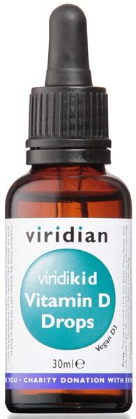 Natur Srl Viridian Viridikid Vitamin D3 400 UI 30ml