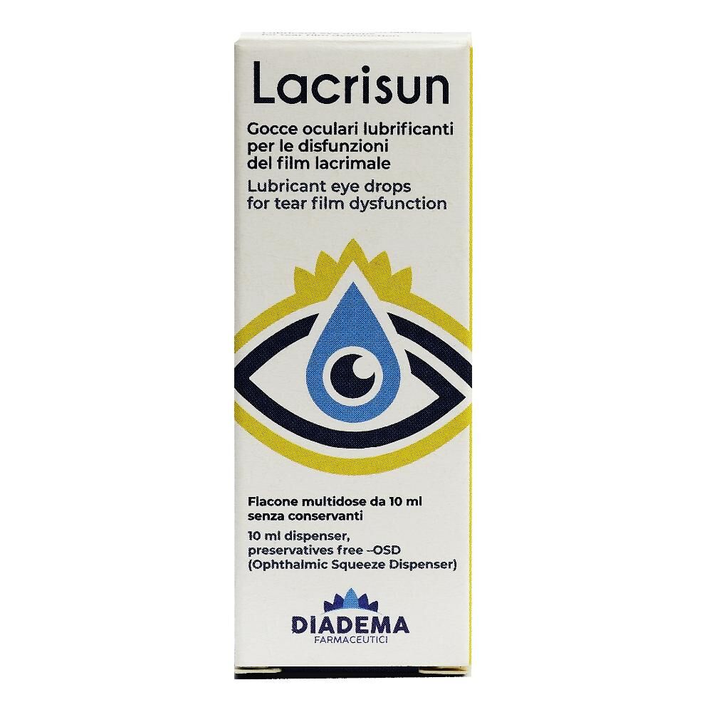 Diadema Farmaceutici Srl Diadema Lacrisun Soluzione Oftalmica 10 ml