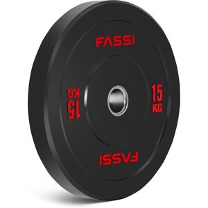 Bumper Plate  Olimpionico Gommato 15 Kg Fassi