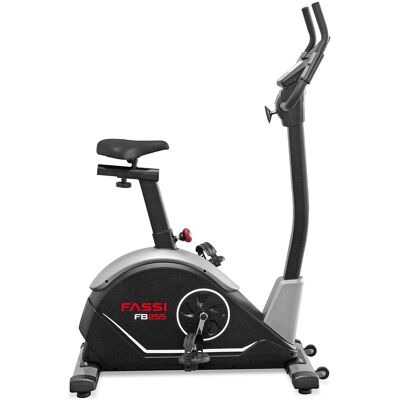 Fassi Cyclette FB255 Elettromagnetica Regolazione sforzo 32 livelli in watt, programma a watt costanti, Fitness Training App, ricevitore HRC Fassi Cyclette FB255 Elettromagnetica Regolazione sforzo 32 livelli in watt, programma a watt costanti, Fitness Training App, ricevitore HRC