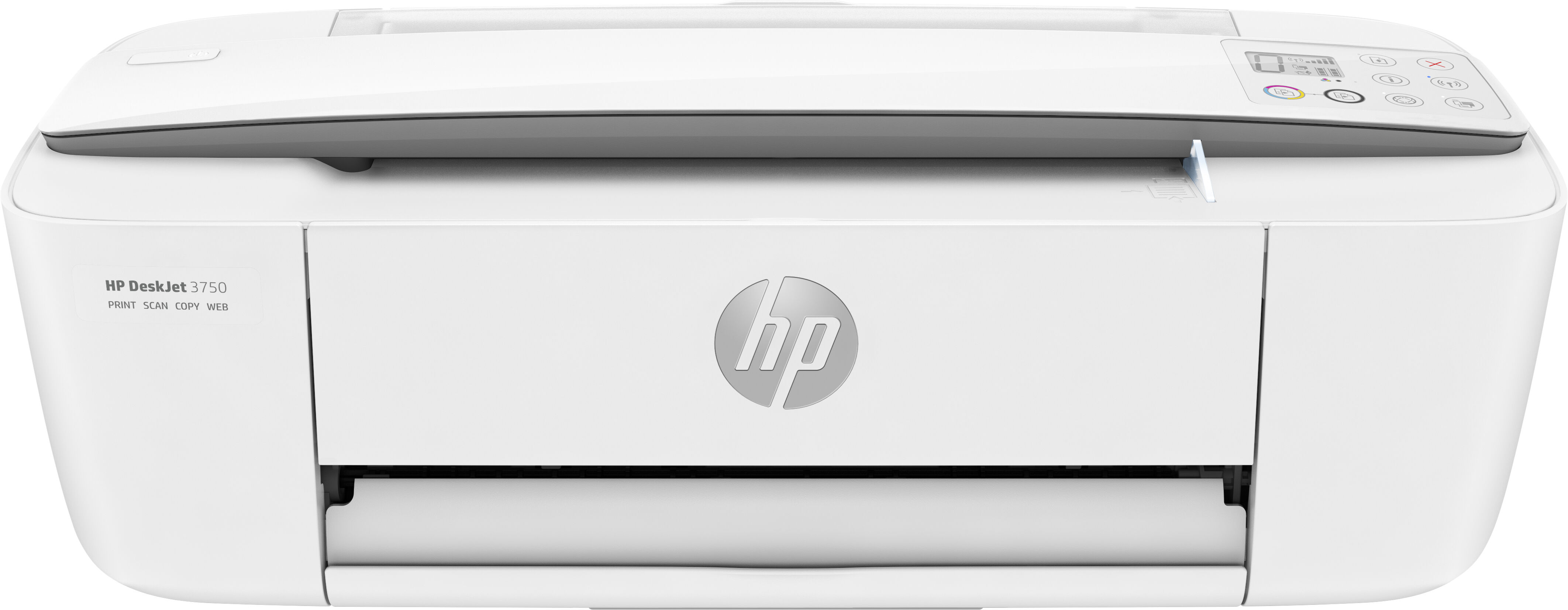 HP Inc HP Deskjet 3750 All-in-One - Multifunktionsdrucker - Farbe - Tintenstrahl - 216 x 355 mm (Original) - A4/Legal (Medien) - bis zu 4 Seiten/Min. (Kopieren) - bis zu 19 Seiten/Min. (Drucken) - 60 Blatt - USB 2.0, Wi-Fi(n) - Stone (T8X12B#629)