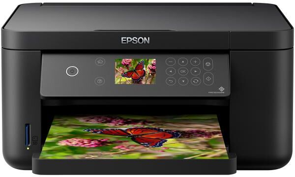 Epson Expression Home XP-5100 - Multifunktionsdrucker - Farbe - Tintenstrahl - A4 (Medien) - bis zu 33 Seiten/Min. (Drucken) - 150 Blatt - USB, Wi-Fi(n) - Schwarz