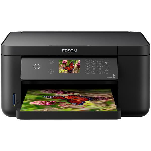 Epson Expression Home XP-5100 - Multifunktionsdrucker - Farbe - Tintenstrahl - A4 (Medien) - bis zu 33 Seiten/Min. (Drucken) - 150 Blatt - USB, Wi-Fi(n) - Schwarz