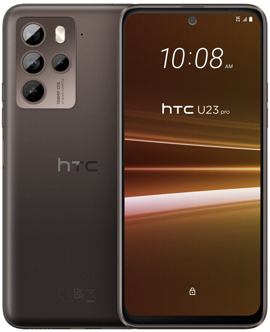 HTC U23 Pro 5G 256GB 12GB RAM Dual SIM Coffee Black Europa