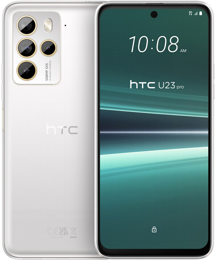 HTC U23 Pro 5G 256GB 12GB RAM Dual SIM White Europa