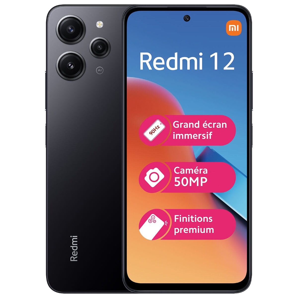 Xiaomi Redmi 12 4G 128GB 4GB RAM Dual Sim Black Europa